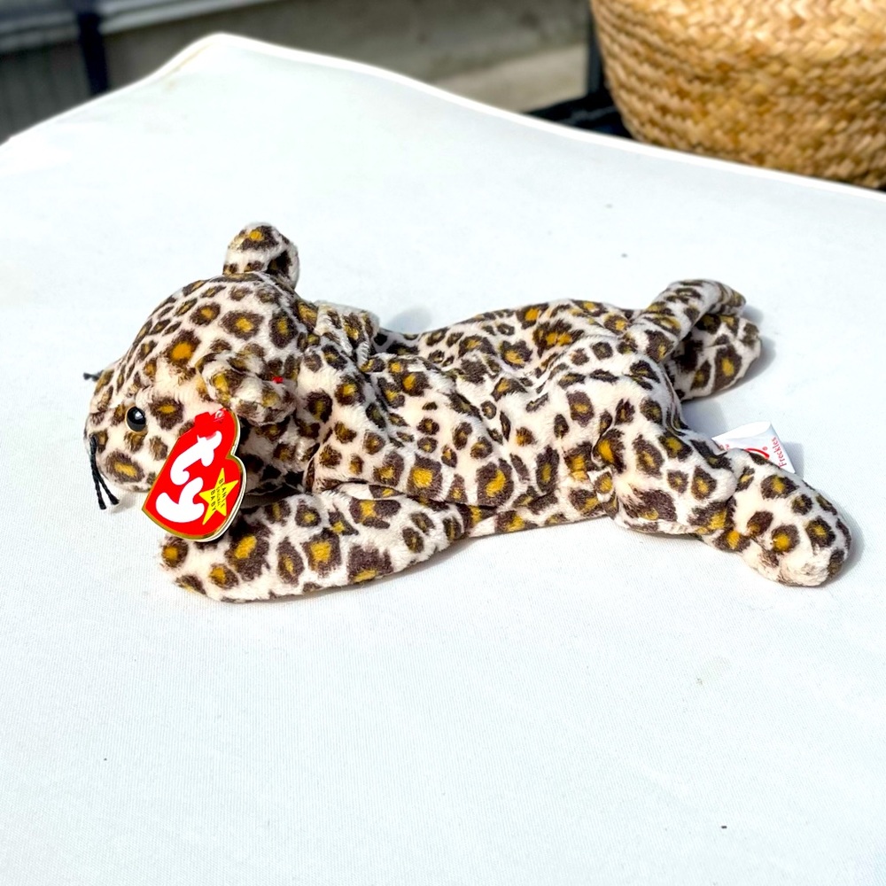 Ty Freckles Beanie Baby 1996 PVC Pellets, Excellent Condition!